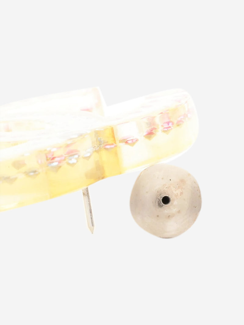 Multicolour Coco Mark 18S Brooch
