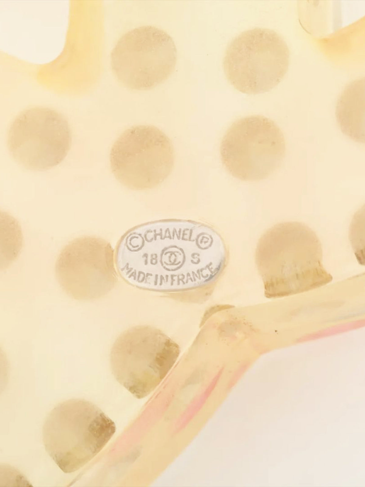 Multicolour Coco Mark 18S Brooch