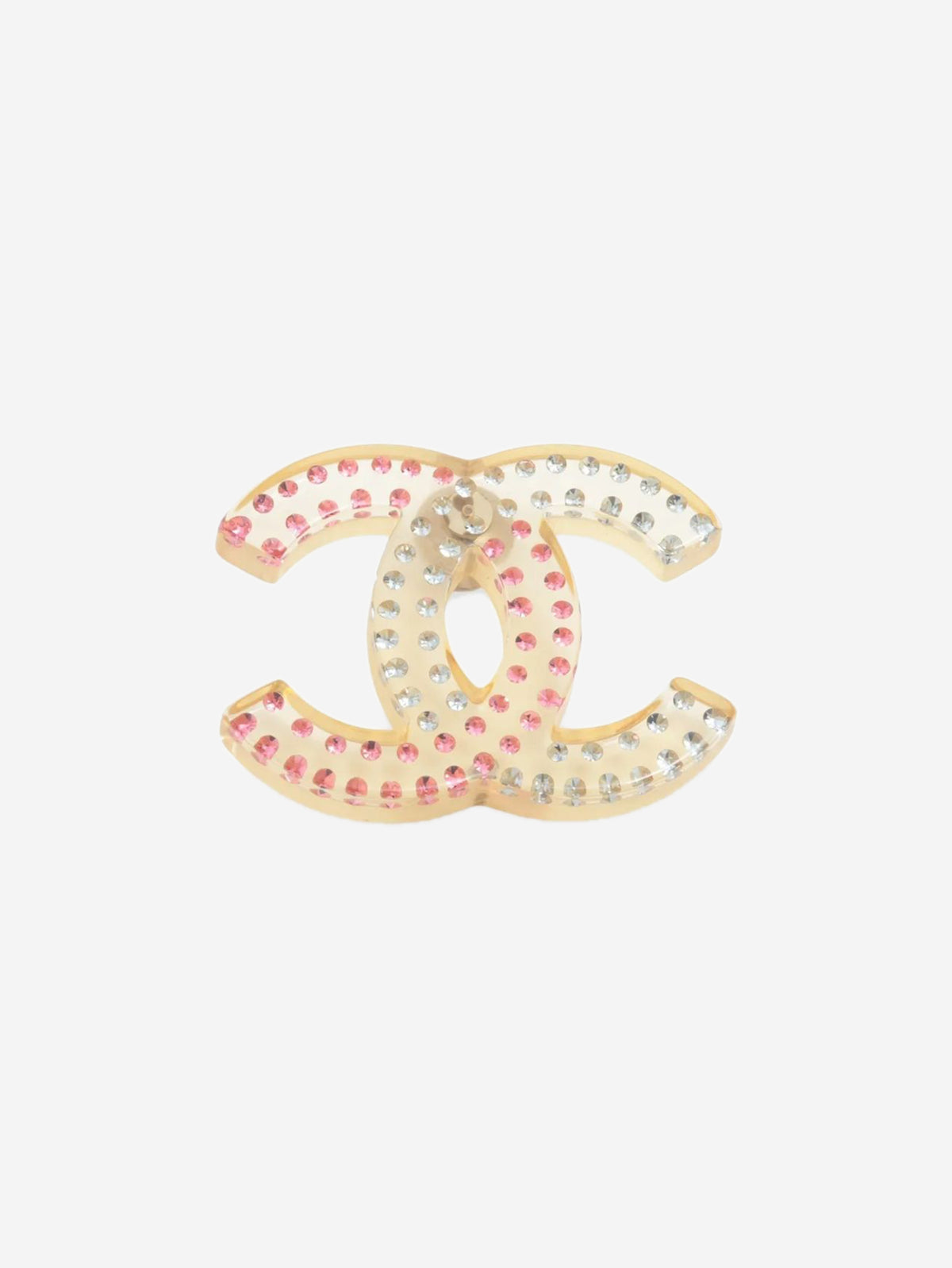 Multicolour Coco Mark 18S Brooch