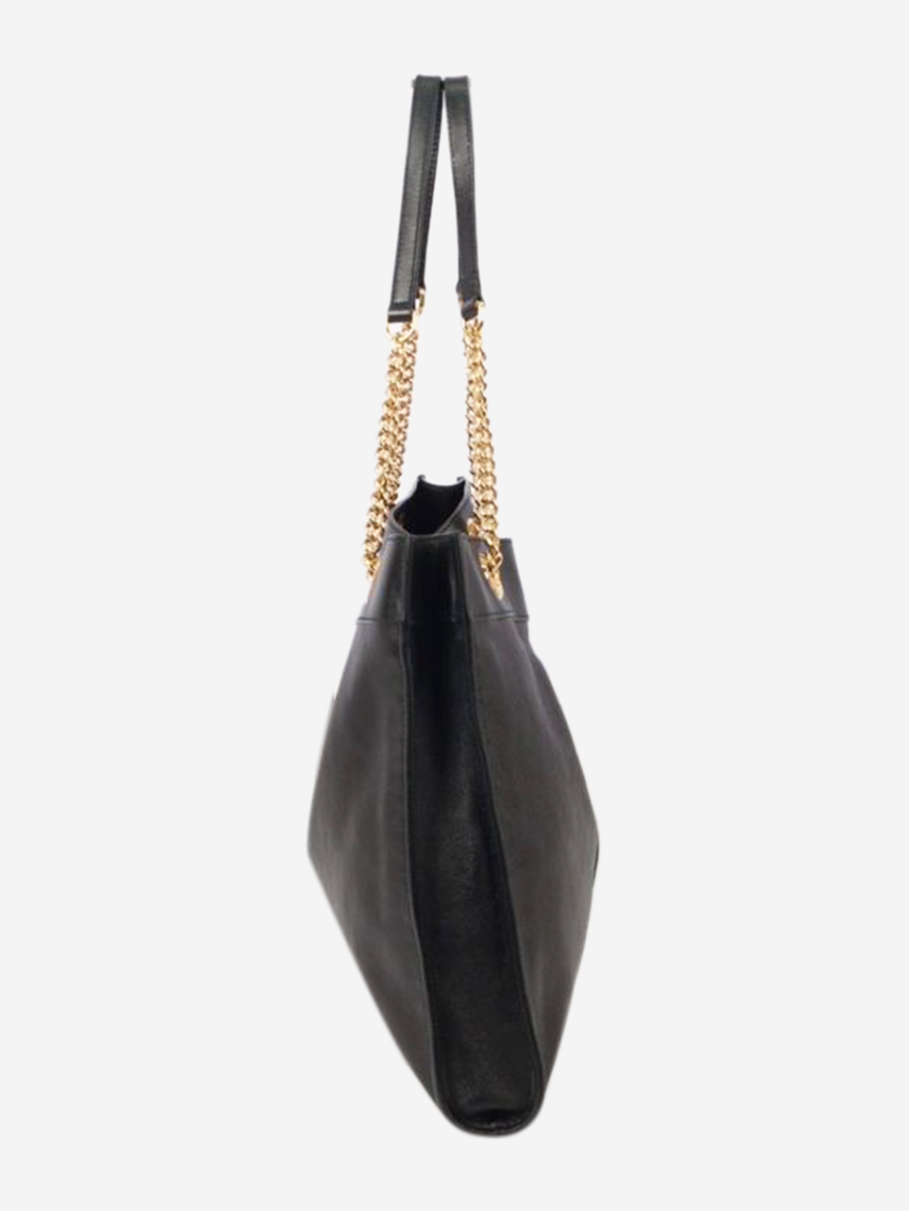 Black leather rajah tiger tote bag Tote Bags Gucci 
