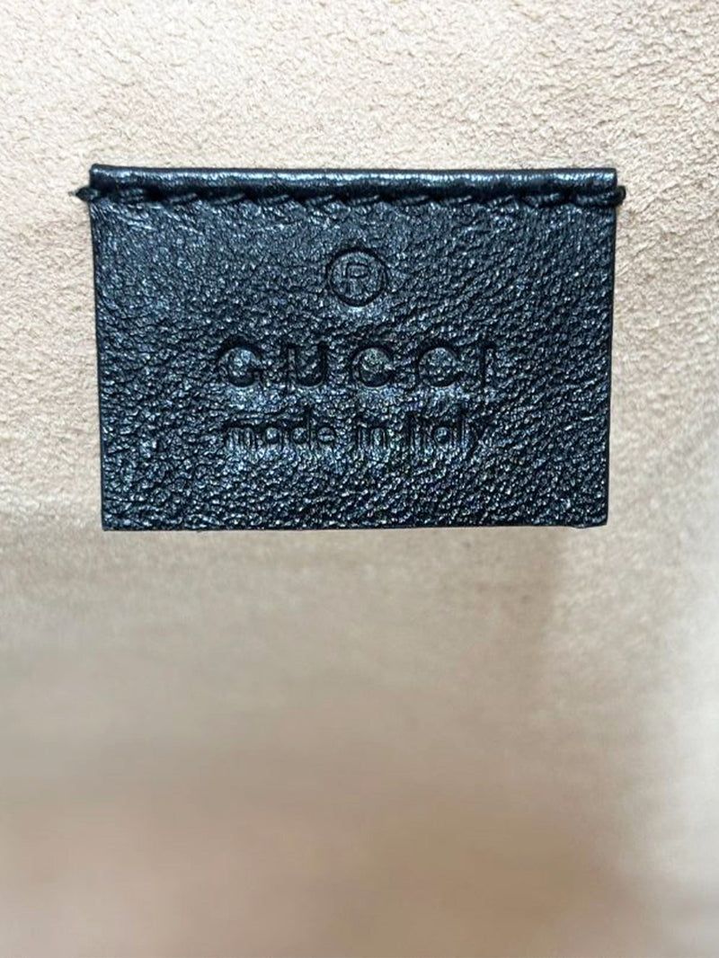 Black leather rajah tiger tote bag Tote Bags Gucci 