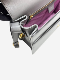 Grey leather GG torchon ring bag Shoulder bags Gucci 