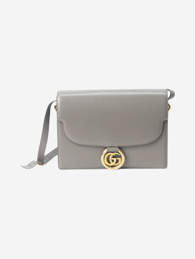 Grey leather GG torchon ring bag Shoulder bags Gucci 