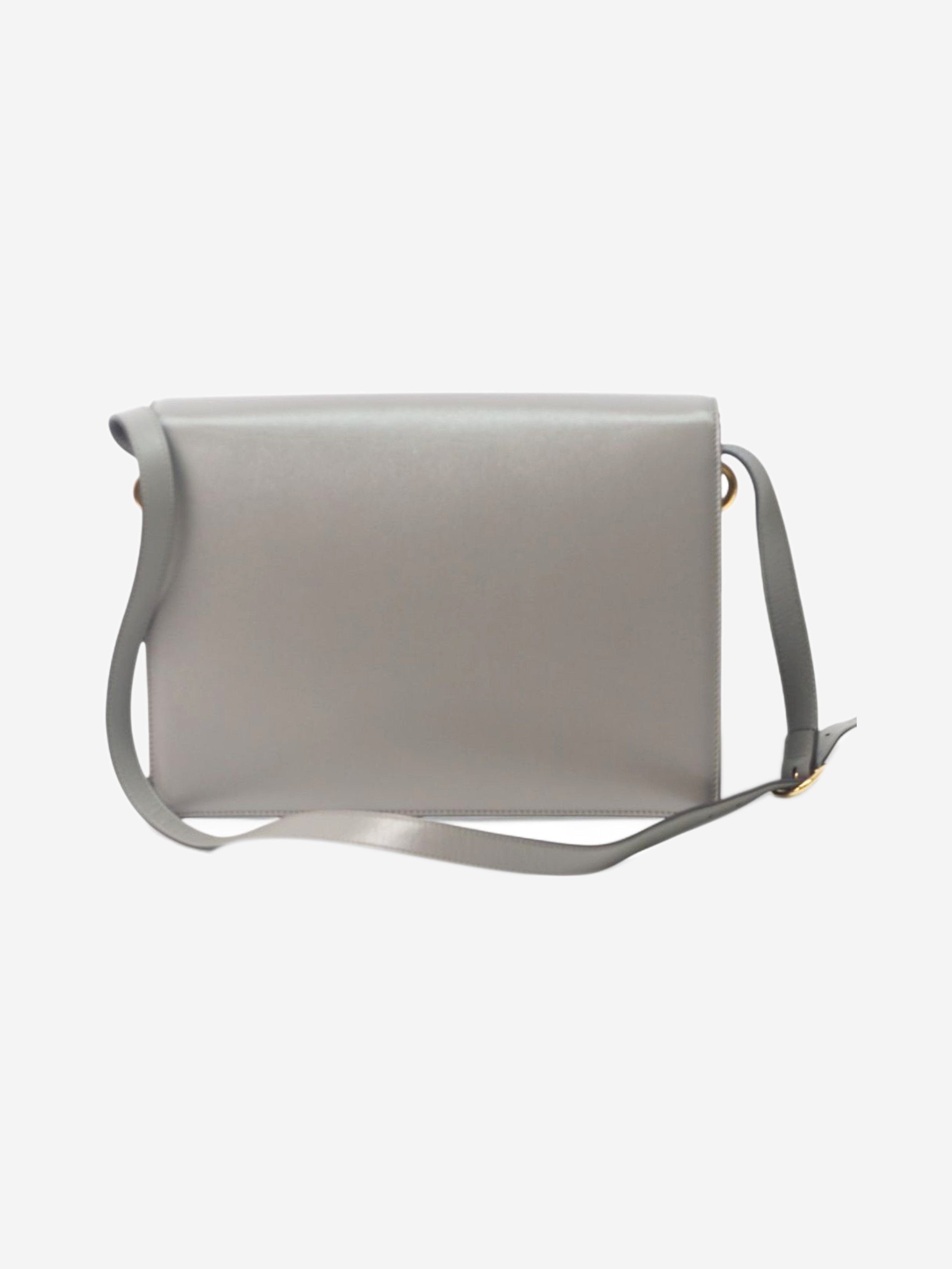 Grey leather GG torchon ring bag Shoulder bags Gucci 