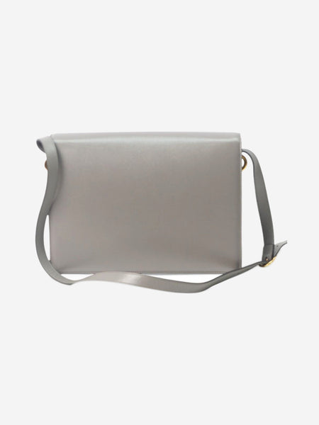 Grey leather GG torchon ring bag alternate image