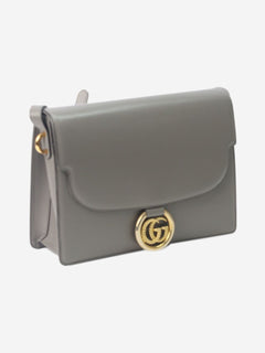 Grey leather GG torchon ring bag Shoulder bags Gucci 