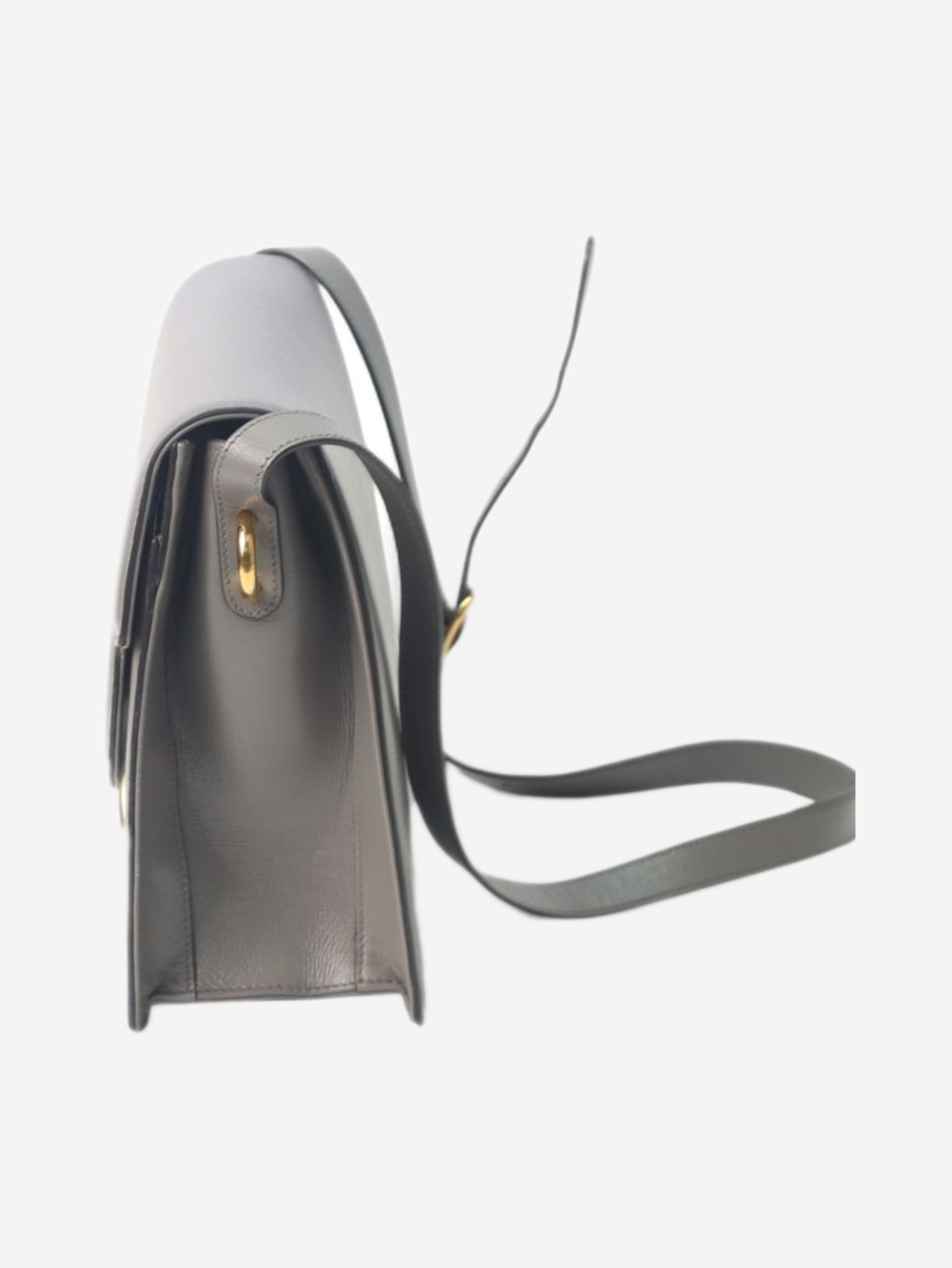 Grey leather GG torchon ring bag Shoulder bags Gucci 