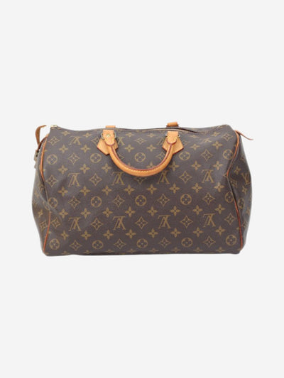 Brown Monogram Speedy 35 bag Top Handle Bags Louis Vuitton 