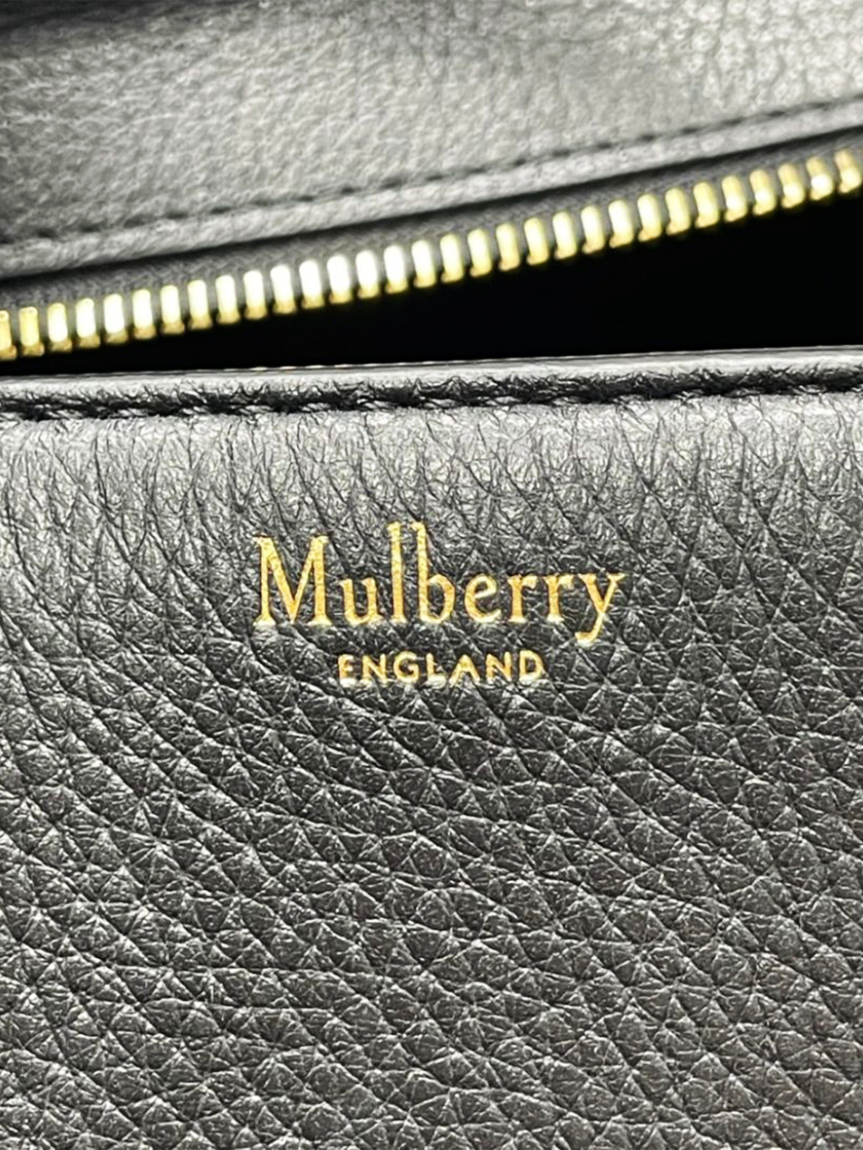 Black leather Bayswater bag Tote Bags Mulberry 