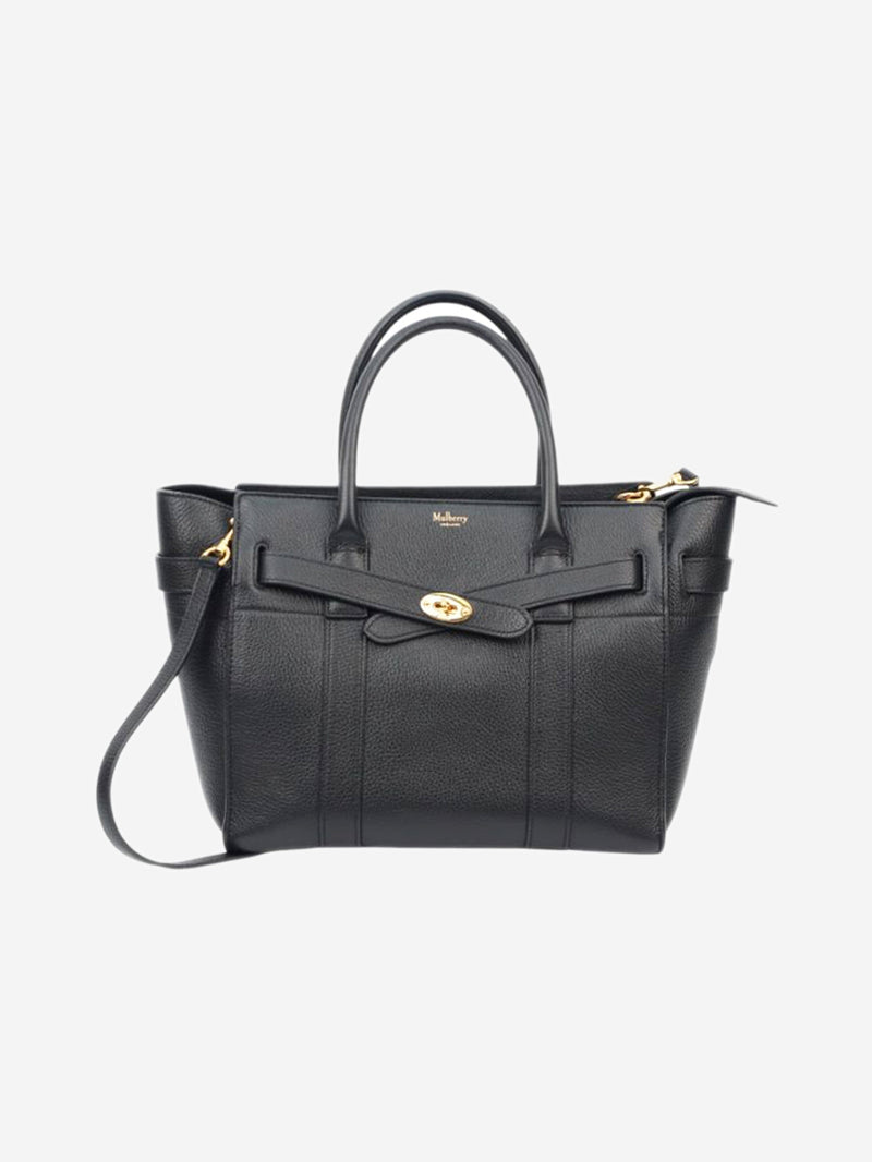 Black leather Bayswater bag Tote Bags Mulberry 