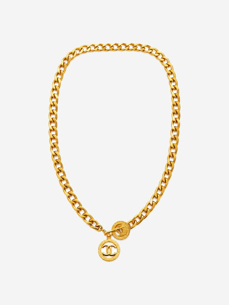 Gold Coco Mark chain belt product image
