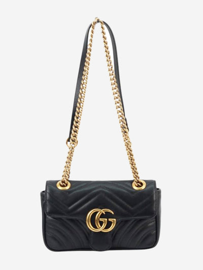 Black GG Marmont bag Cross-body bags Gucci 