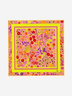 Pink silk floral scarf Scarves Weekend Max Mara 