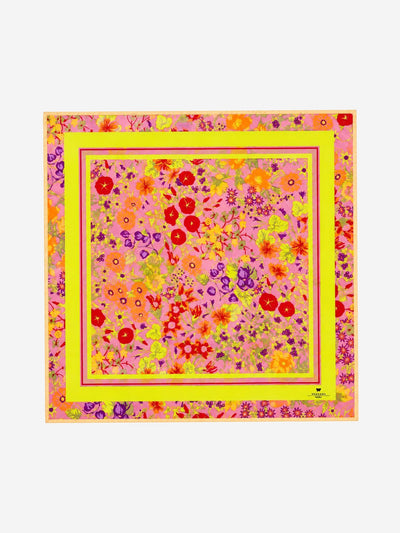 Pink silk floral scarf Scarves Weekend Max Mara 