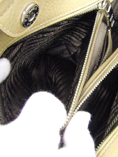 Neutral Vitello Phenix leather 2way bag Tote Bags Prada 