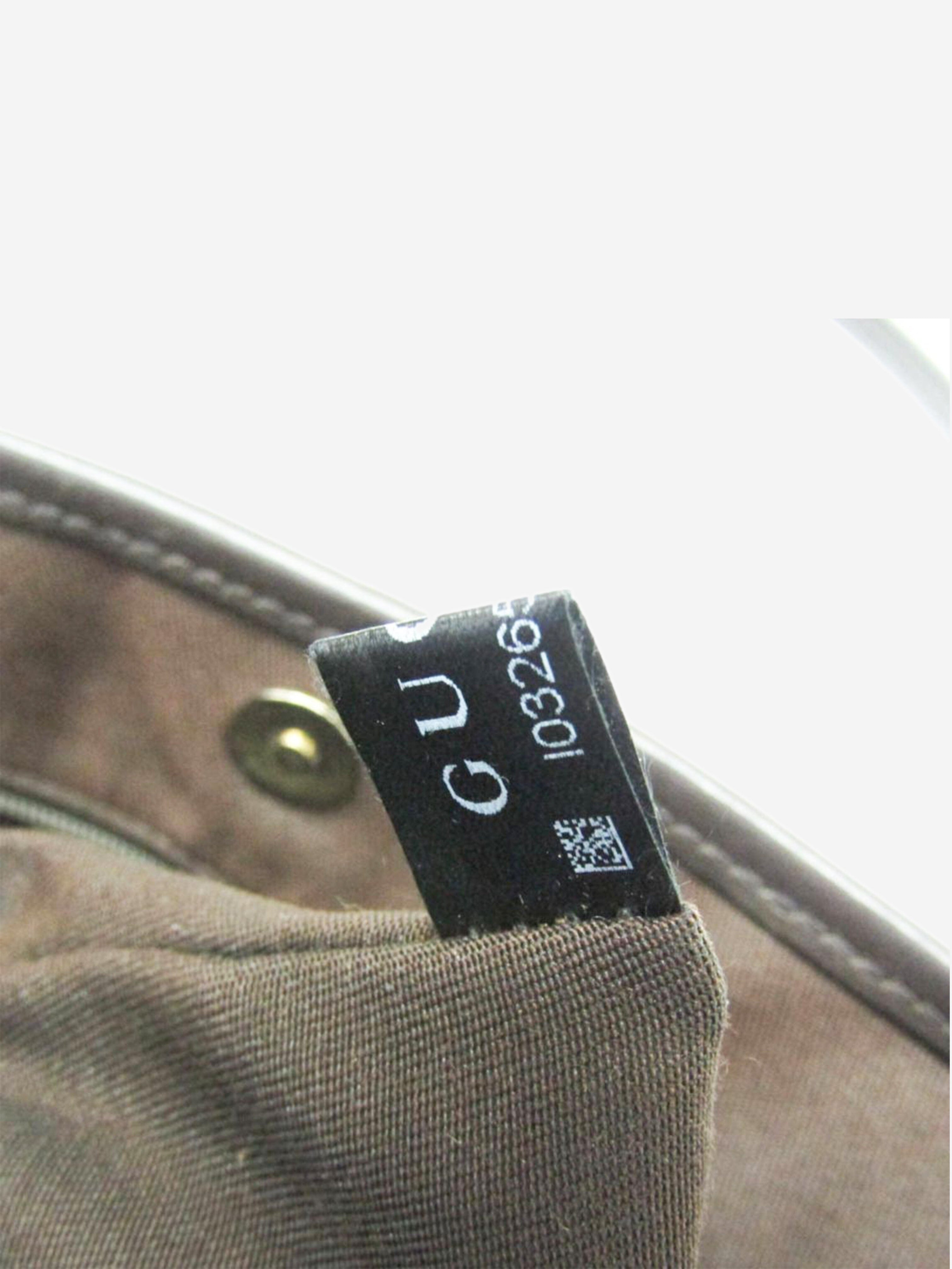 Brown GG Canvas New Brit tote bag Tote Bags Gucci 