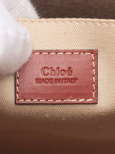 Chloe Neutral medium Woody tote bag