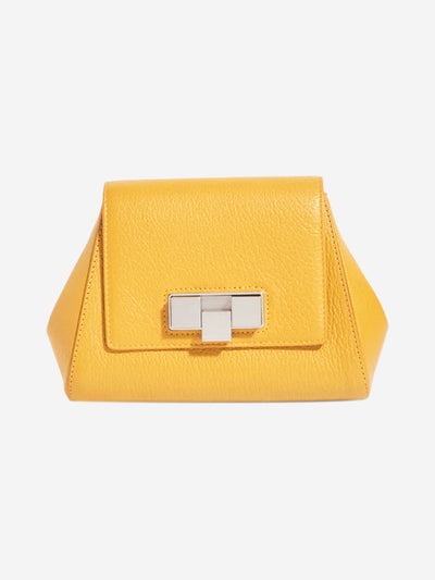 Yellow Geometric leather belt bag Cross-body bags Bottega Veneta 