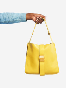 Bottega Veneta Yellow The Marie shoulder bag