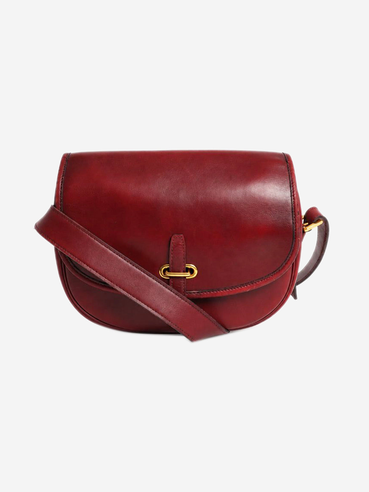 Burgundy vintage Balle De Golf shoulder bag Shoulder bags Hermes 