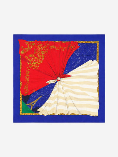 Blue Souvenirs de paris scarf Scarves Hermes 