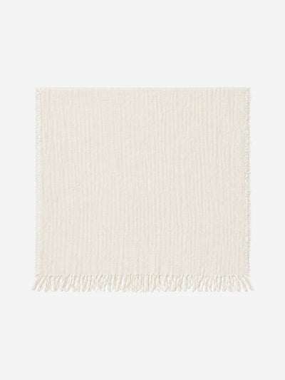 White Kastel linen scarf Scarves The Row 