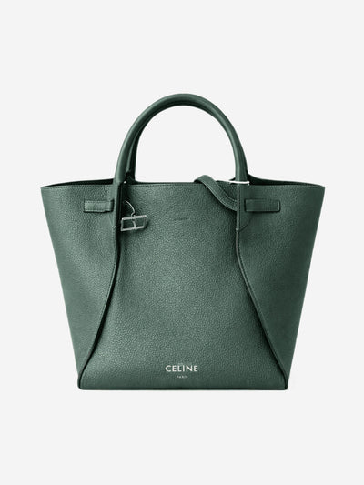 Dark green leather Big Bag Shoulder bags Celine 