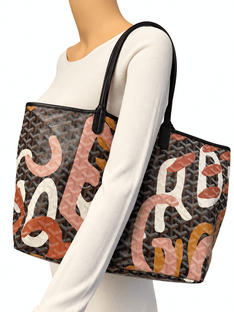 Brown logo-print Saint Louis PM tote bag Tote Bags Goyard 