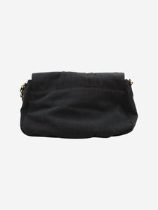 Fendi Black Mia Zucca shoulder bag
