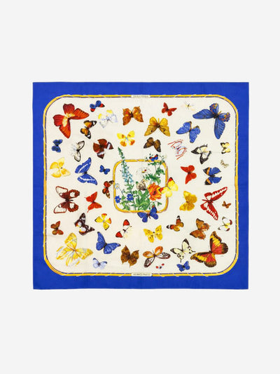 Blue Farandole silk scarf Scarves Hermes 