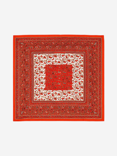 Orange chasse en inde scarf Scarves Hermes 