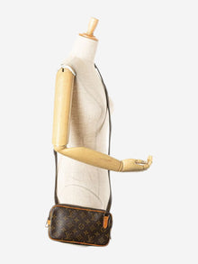 Brown vintage 1988 Monogram Pochette Marly Bandouliere bag Cross-body Bags Louis Vuitton 