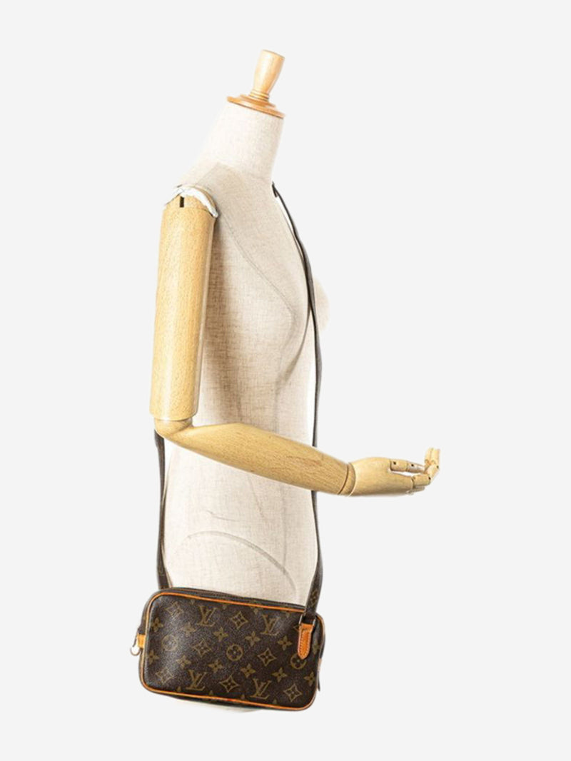 Brown vintage 1988 Monogram Pochette Marly Bandouliere bag Cross-body Bags Louis Vuitton 