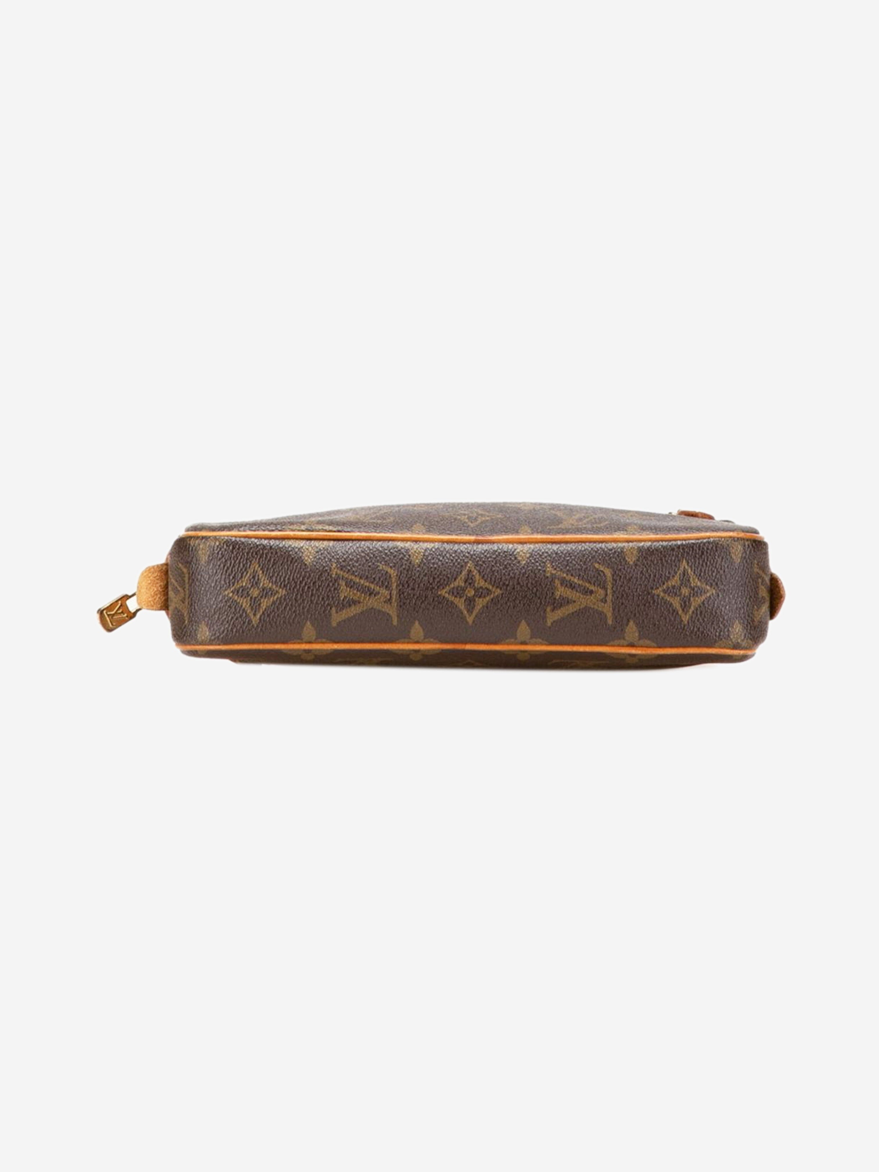 Brown vintage 1988 Monogram Pochette Marly Bandouliere bag Cross-body Bags Louis Vuitton 