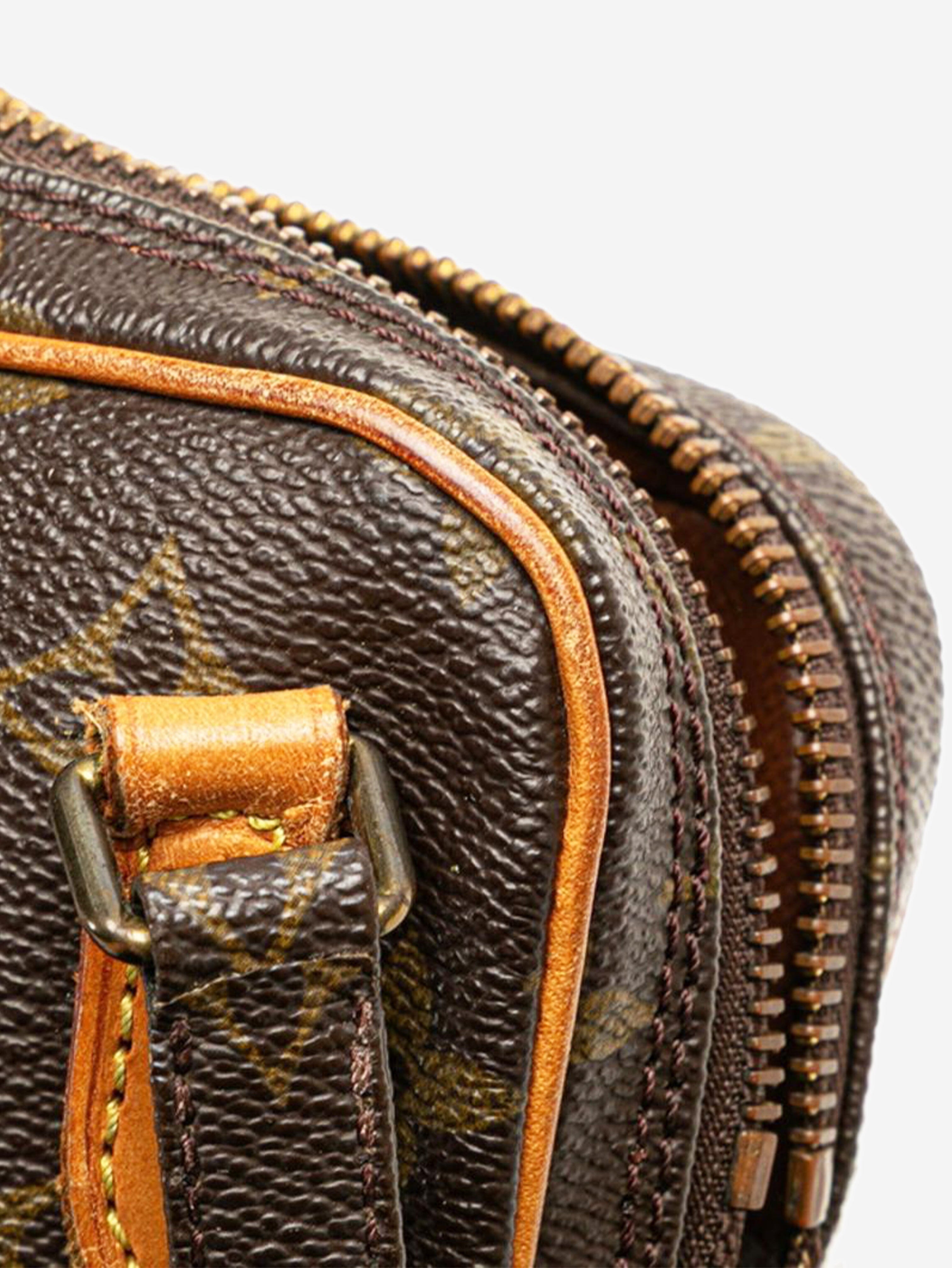 Brown vintage 1988 Monogram Pochette Marly Bandouliere bag Cross-body Bags Louis Vuitton 
