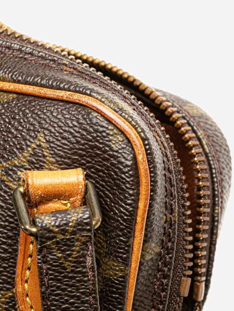 Brown vintage 1988 Monogram Pochette Marly Bandouliere bag Cross-body Bags Louis Vuitton 