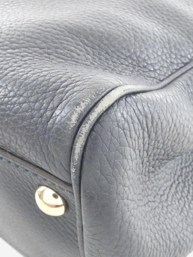 Navy Bamboo top handle bag Top Handle Bags Gucci 