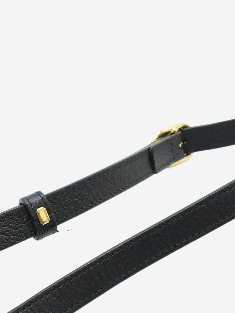 Black Ophidia leather shoulder bag Shoulder bags Gucci 
