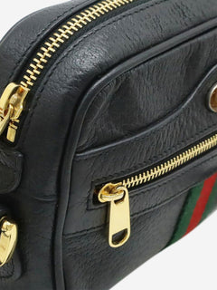 Black Ophidia leather shoulder bag Shoulder bags Gucci 