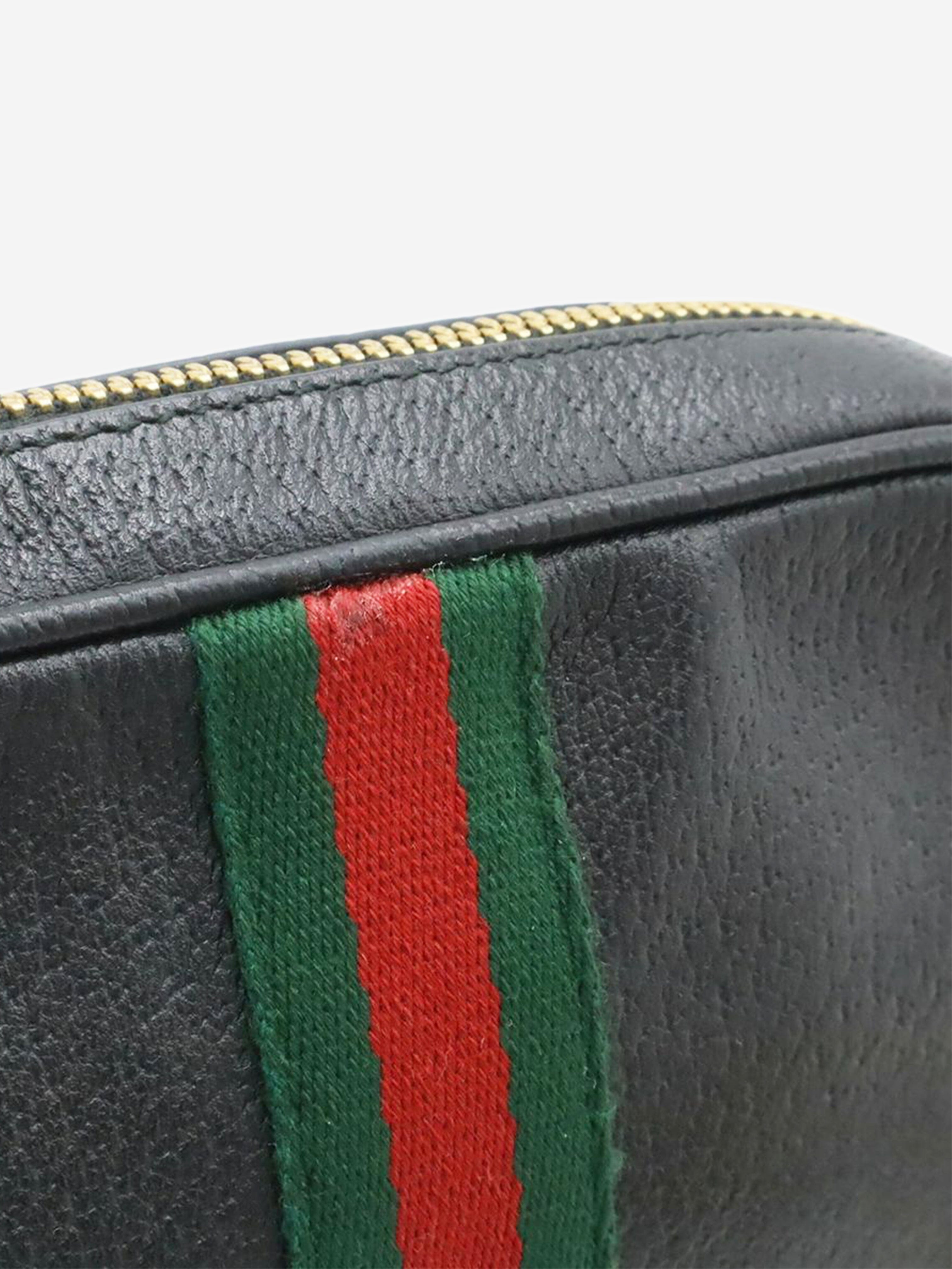 Black Ophidia leather shoulder bag Shoulder bags Gucci 