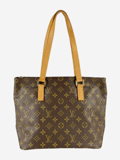 Brown vintage 2000 Monogram Cabas Piano tote Tote Bags Louis Vuitton 