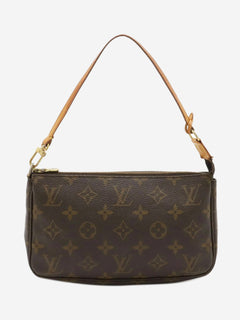 Brown vintage 2000 Monogram Pochette bag Top Handle Bags Louis Vuitton 