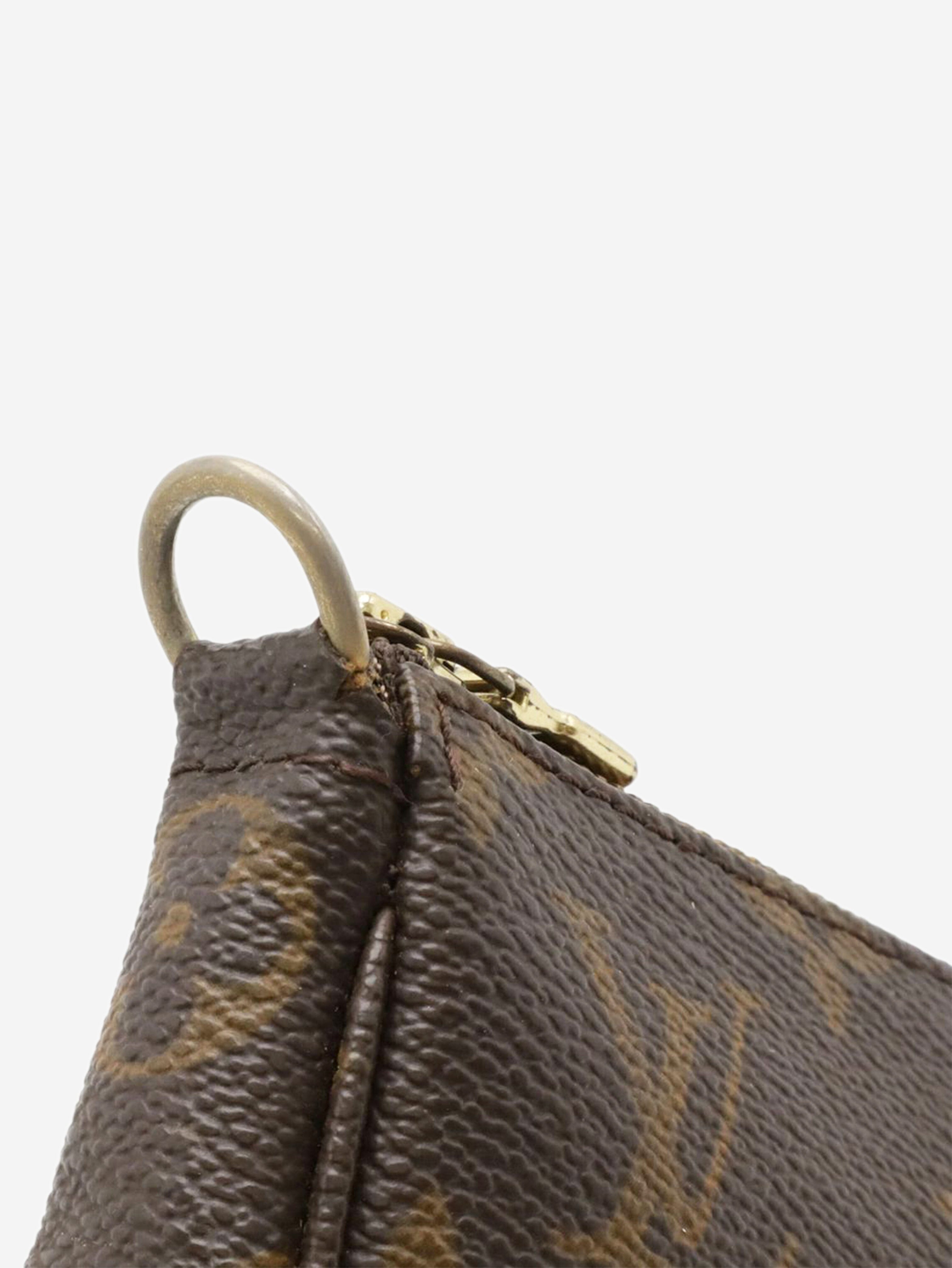 Brown vintage 2000 Monogram Pochette bag Top Handle Bags Louis Vuitton 