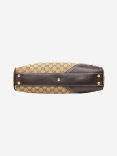 Brown GG canvas top handle bag Top Handle Bags Gucci 
