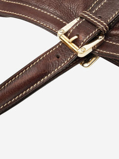 Dark brown GG New Brit Sherry Line shoulder bag Shoulder bags Gucci 