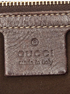 Dark brown GG New Brit Sherry Line shoulder bag Shoulder bags Gucci 