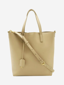 Neutral Toy Shopping leather tote bag Tote Bags Saint Laurent 