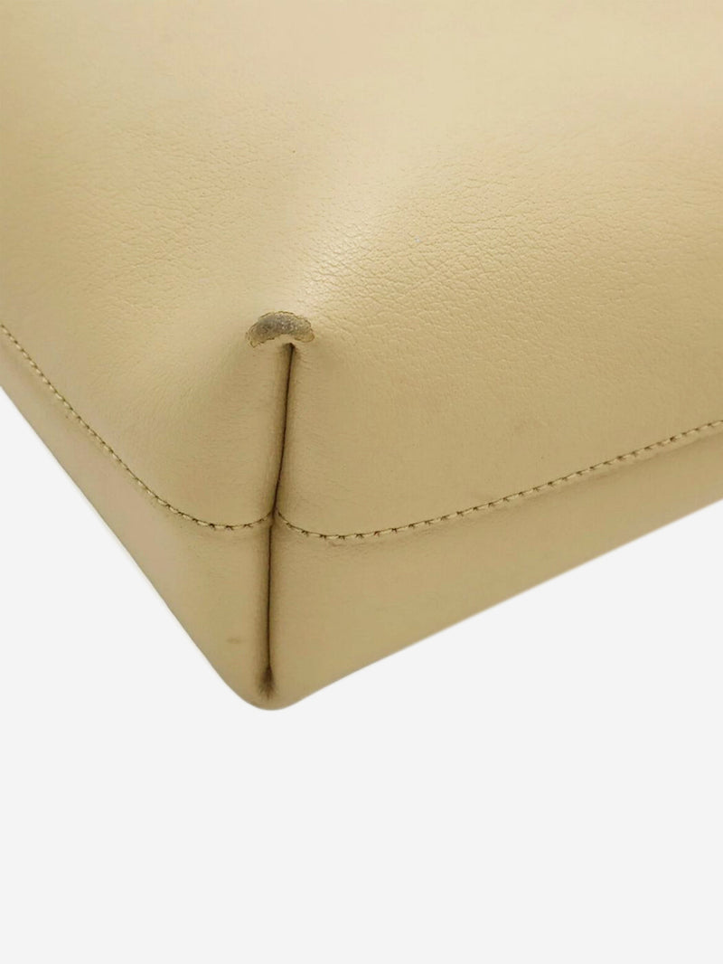 Neutral Toy Shopping leather tote bag Tote Bags Saint Laurent 