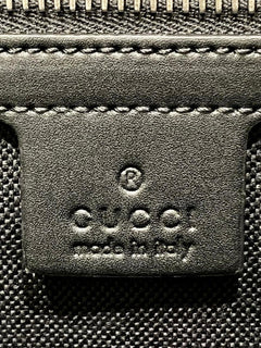 Black GG Supreme canvas shoulder bag Shoulder bags Gucci 