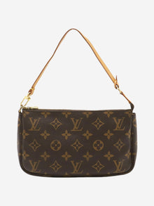 Brown vintage 2000 Monogram Pochette bag Top Handle Bags Louis Vuitton 